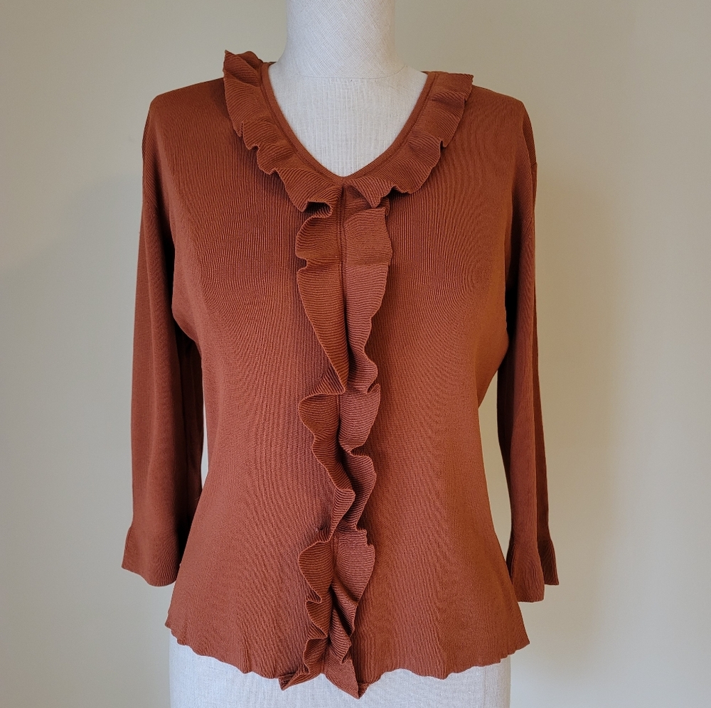 Ruffled top